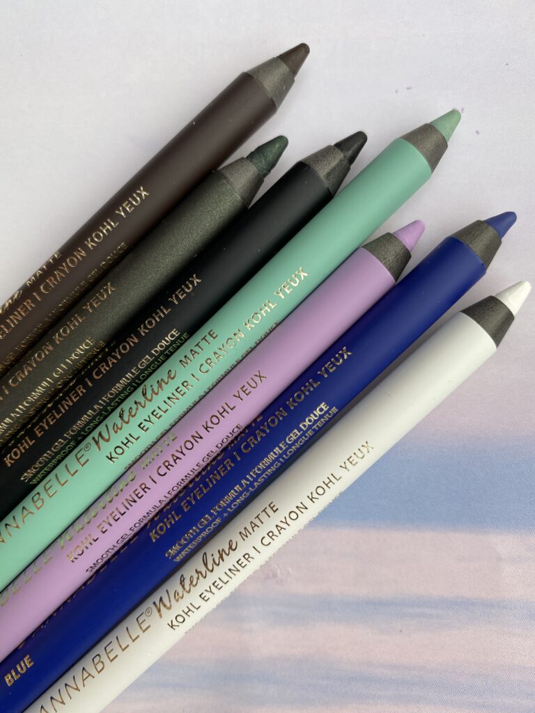 Annabelle Waterline Matte Kohl Eye Pencil Collection Review The