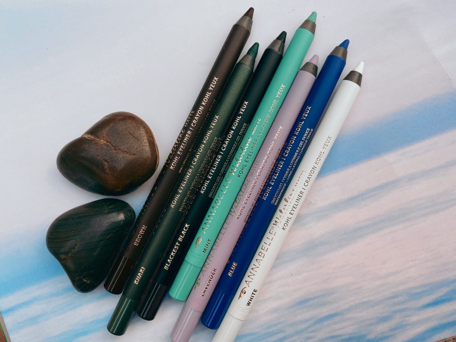 Annabelle Waterline Matte Kohl Eye Pencil Collection Review The