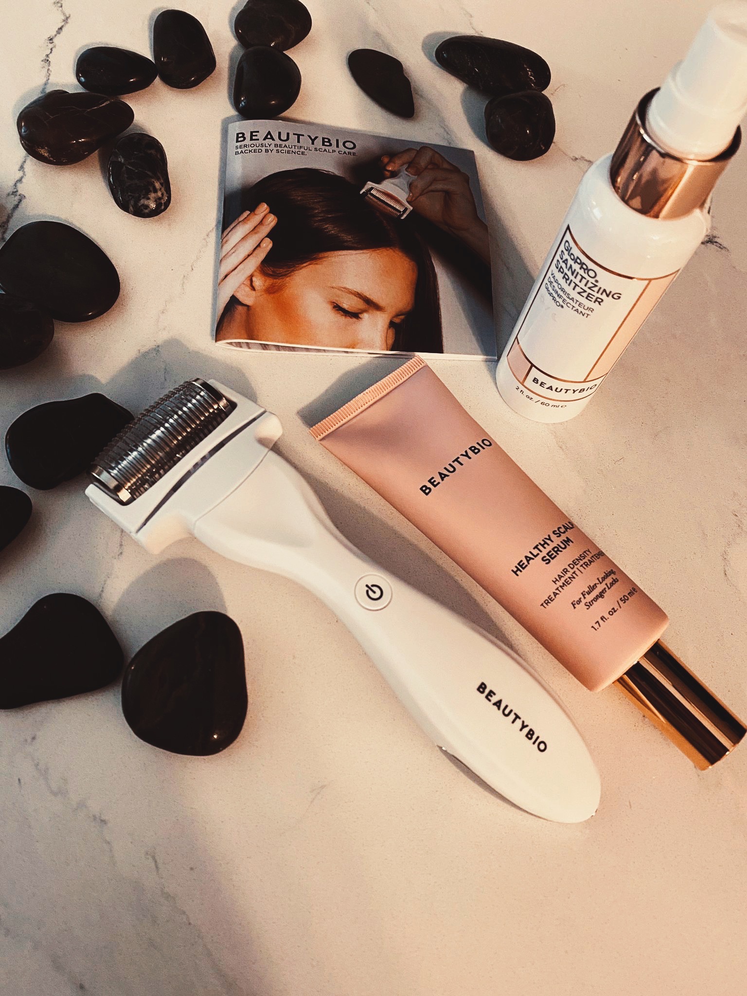 BeautyBio Rejuvenating Scalp + Fuller Hair Therapy Set Review The